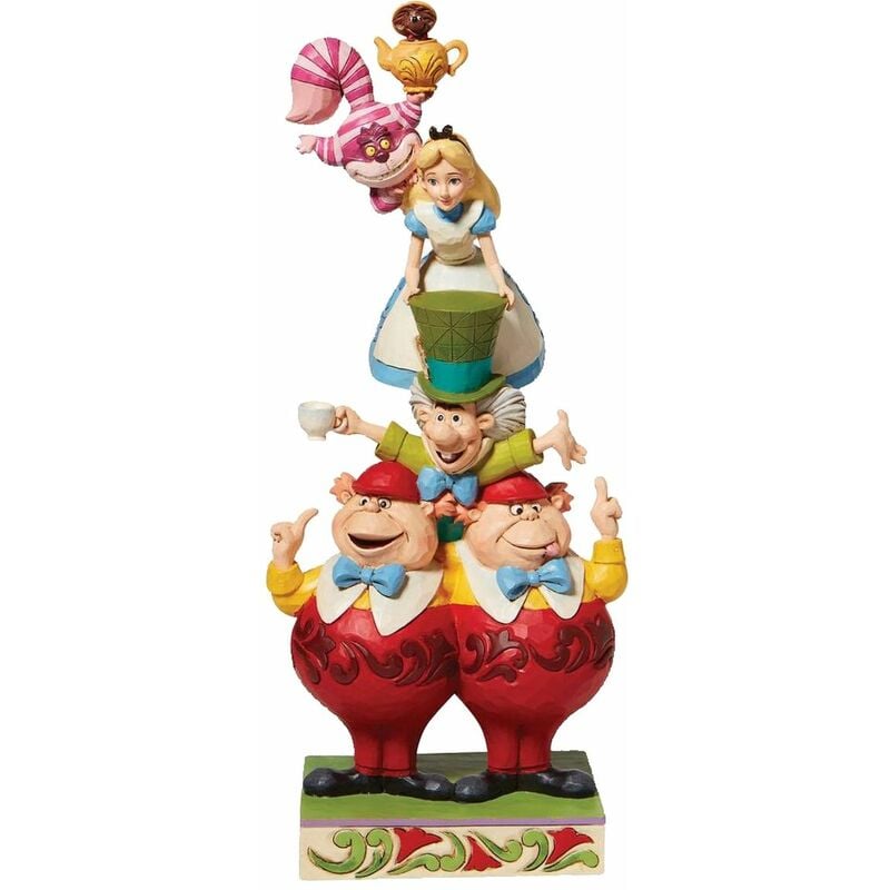 Enesco - Figurine de Collection Alice au pays des merveilles et ses amis