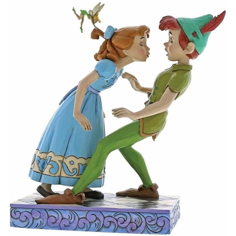 Enesco - Figurine de collection Peter Pan et Wendy