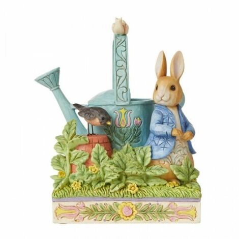 Figurine de collection Pierre Lapin arrosoir