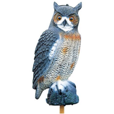 Figurine de jardin GRAND HIBOU Ubbink H59 cm