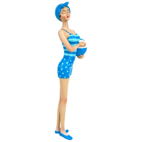 Figurine de marin en résine - Style nautique - Idéale pour la décoration intérieure - Cadeau original et unique