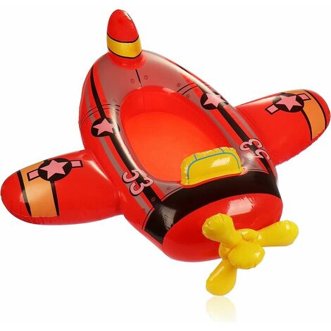 Planche Flottante en PVC, Bouée Entrainement de Natation Mixte avec 2  Poignées Motif Mignon pour Débutants Enfants Adultes, Planche de Surf  Gonflable pour Piscine Mer (jaune)