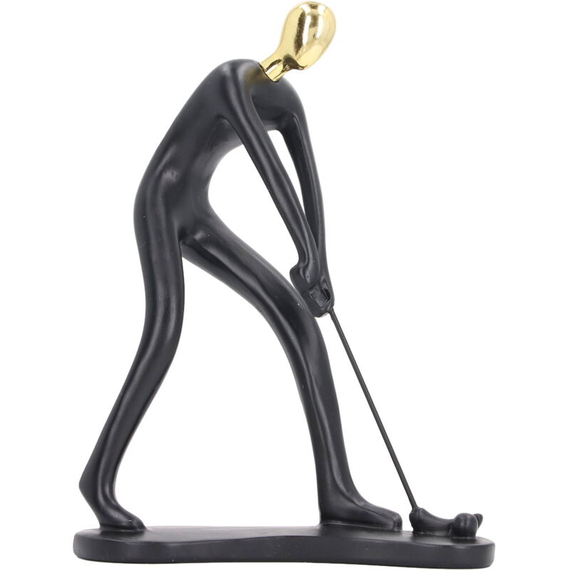 Figurine de sportif en résine, sculpture de sportif, figurine abstraite moderne, décorative pour salon, bureau