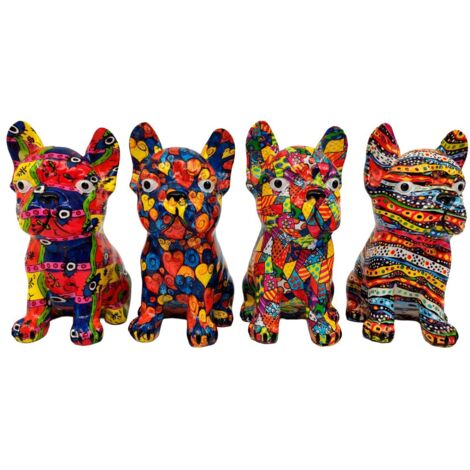 Figurine décorative Pop Art en résine, design moderne, idéale pour la maison ou le bureau, cadeau original, 10 cm