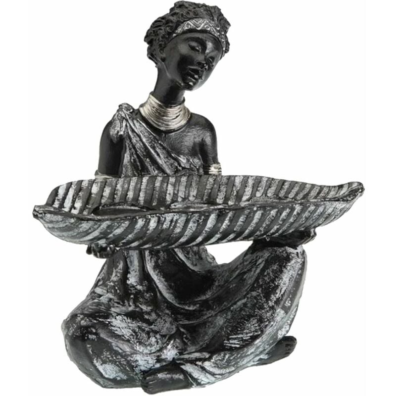 Porte bougies femme africaine