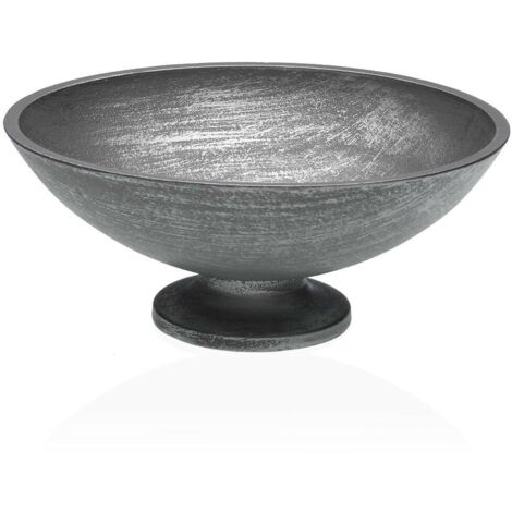 Figurine Décorative Versa Argenté 24,5 x 9 x 24,5 cm