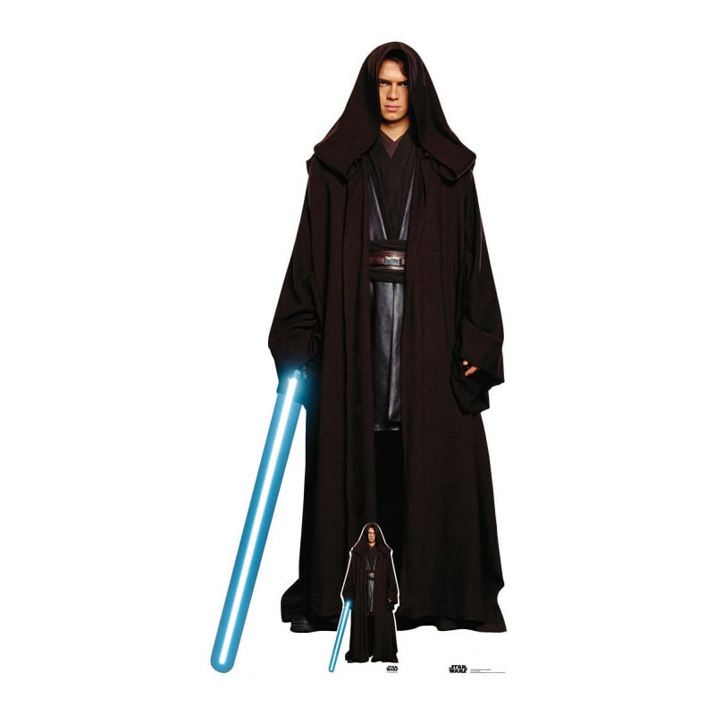 Star Cutouts - Figurine en carton – Anakin Skywalker - Star Wars acteur Hayden Christensen- Haut 196 cm