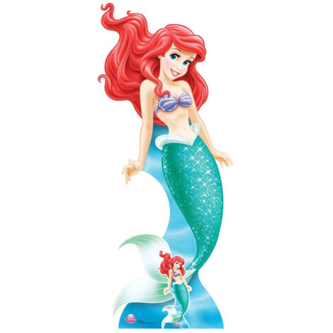 Figurine en carton Ariel La Petite Sirène 2013 Disney H 170 CM