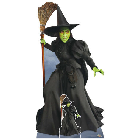 Figurine en carton Elphaba - Le Magicien d'Oz - Haut 185 cm