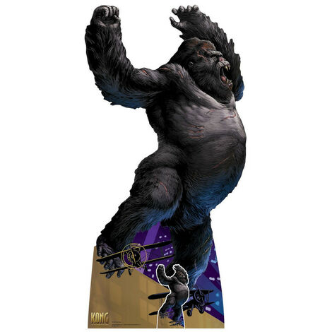 Figurine en carton King Kong - Hauteur 193 cm