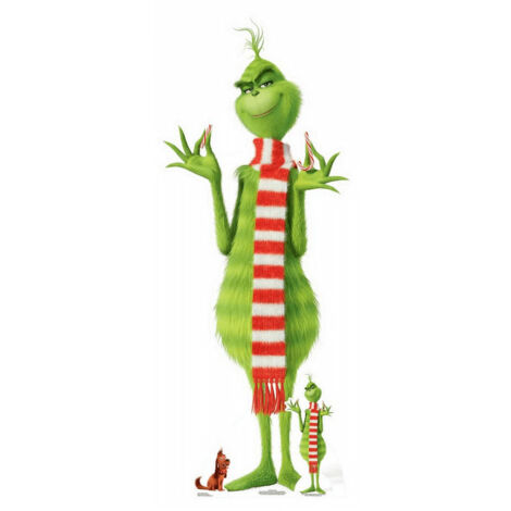 Figurine en carton  Le Grinch 193 cm