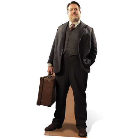 Figurine en carton Les Bêtes Fantastiques de Jacob Kowalski - Haut 171 cm
