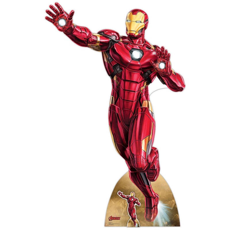 Star Cutouts - Figurine en carton Marvel Comics Iron Man au décollage h 200 cm