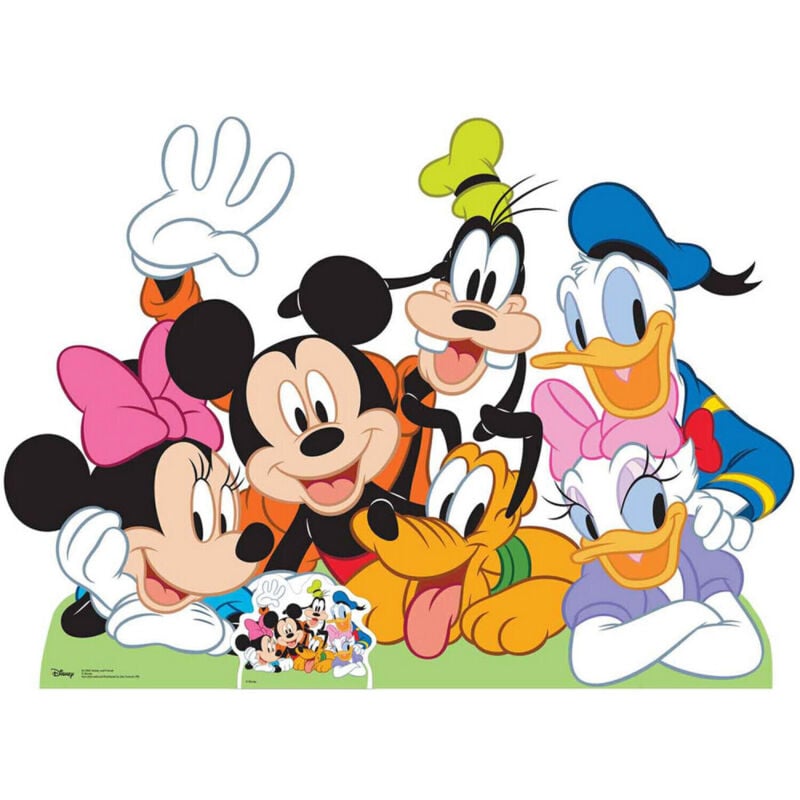 Star Cutouts - Figurine en carton Mickey et ses amis Disney Hauteur 99 cm