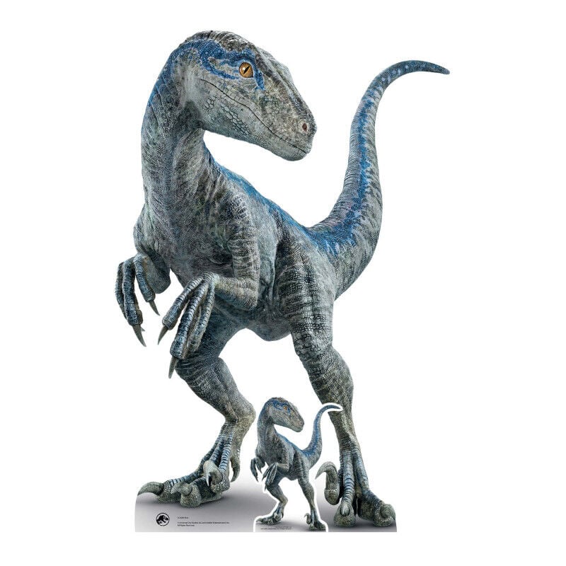 Star Cutouts - Figurine en carton Mother Blue - Jurassic World Dominion - Haut 135 cm