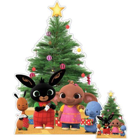 Figurine en carton Noël - Bing et ses amis - Haut 136 cm