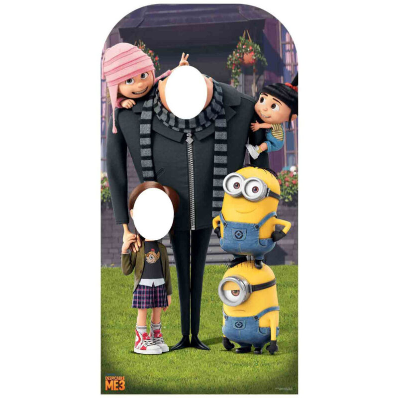 Star Cutouts - Figurine en carton Passe-Tete Moi Moche et Méchant Minions h 185 cm