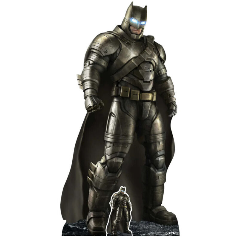 Star Cutouts - Figurine en carton Batman en Armure Justice League Hauteur 190 cm