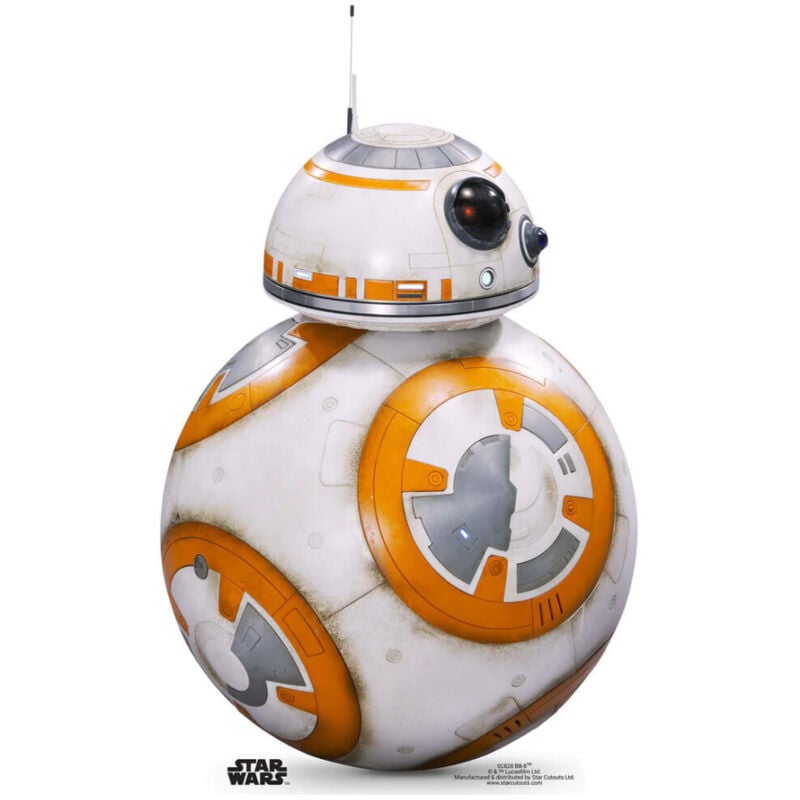 Star Cutouts - Figurine en carton Robot BB-8 Star Wars Hauteur 94 cm