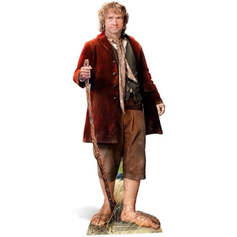 Figurine en carton Bilbon Sacquet Le Hobbit H 145 CM