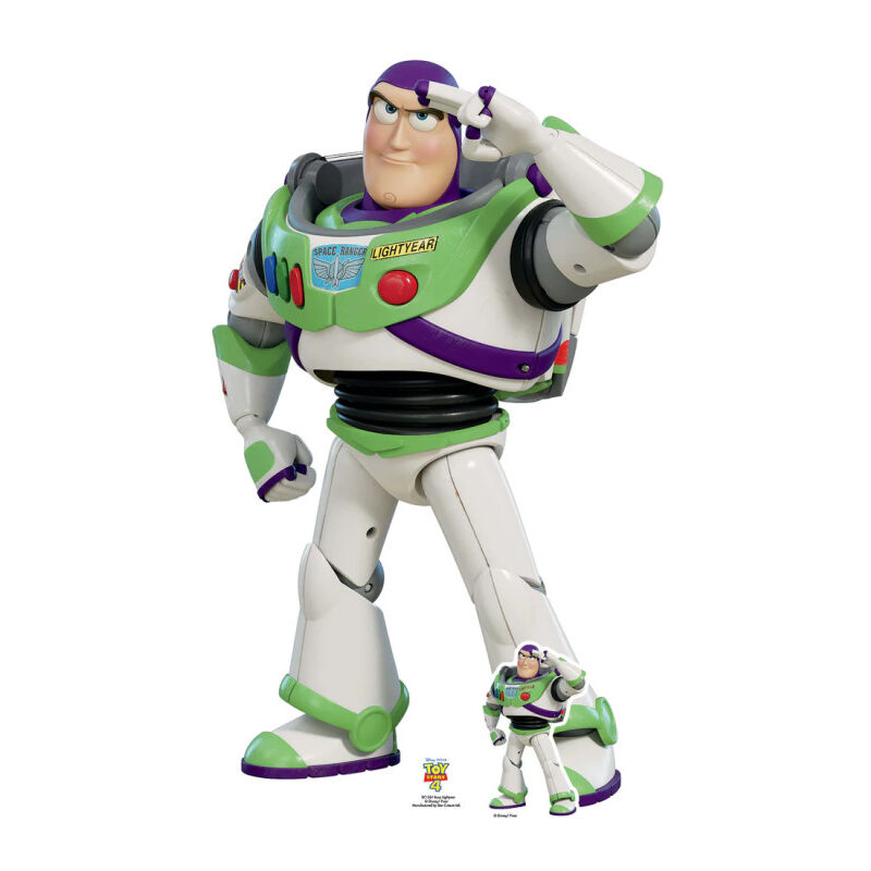 Figurine en carton Buzz l'éclair Toy Story 129 cm