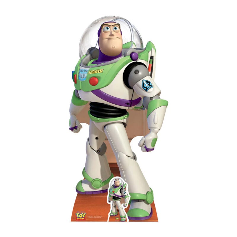 Figurine en carton Buzz l'éclair Toy Story H 140 cm