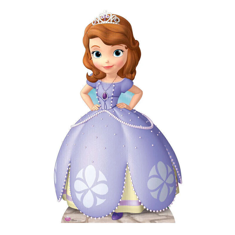 Star Cutouts - Figurine en carton Disney Princesse Sofia les mains sur les hanches - Haut 150 cm