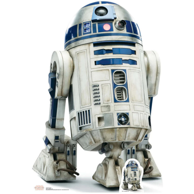 Star Cutouts - SC1077 Figurine en carton Droïde R2D2 Star Wars Episode viii h 97 cm
