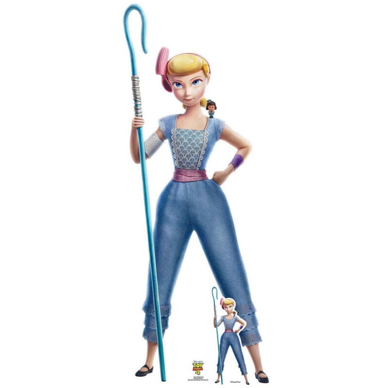 Star Cutouts - Figurine en carton Toy Story 4 - La Bergère couleur Blue Jeans Hauteur 152 cm