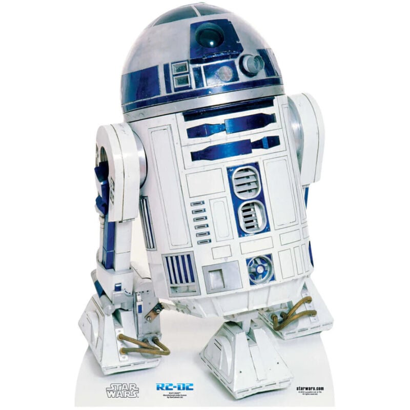 Star Cutouts - SC471 Figurine en carton R2 D2 D2 R2 (Kenny Baker) Star Wars h 96