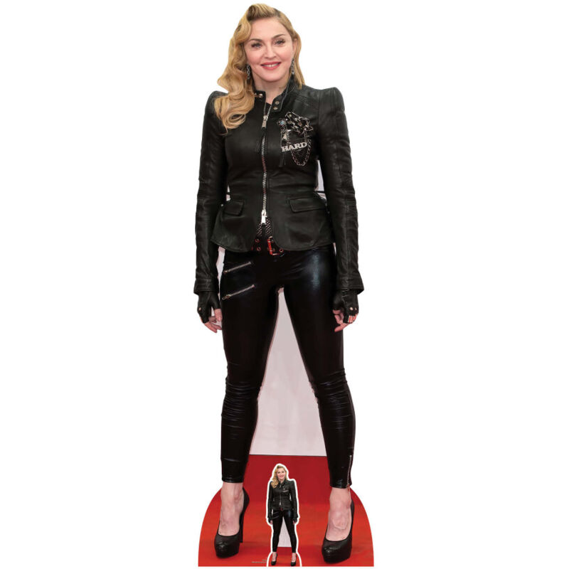 Star Cutouts - Figurine en carton Madonna - Chanteuse Américaine - Haut 180 cm
