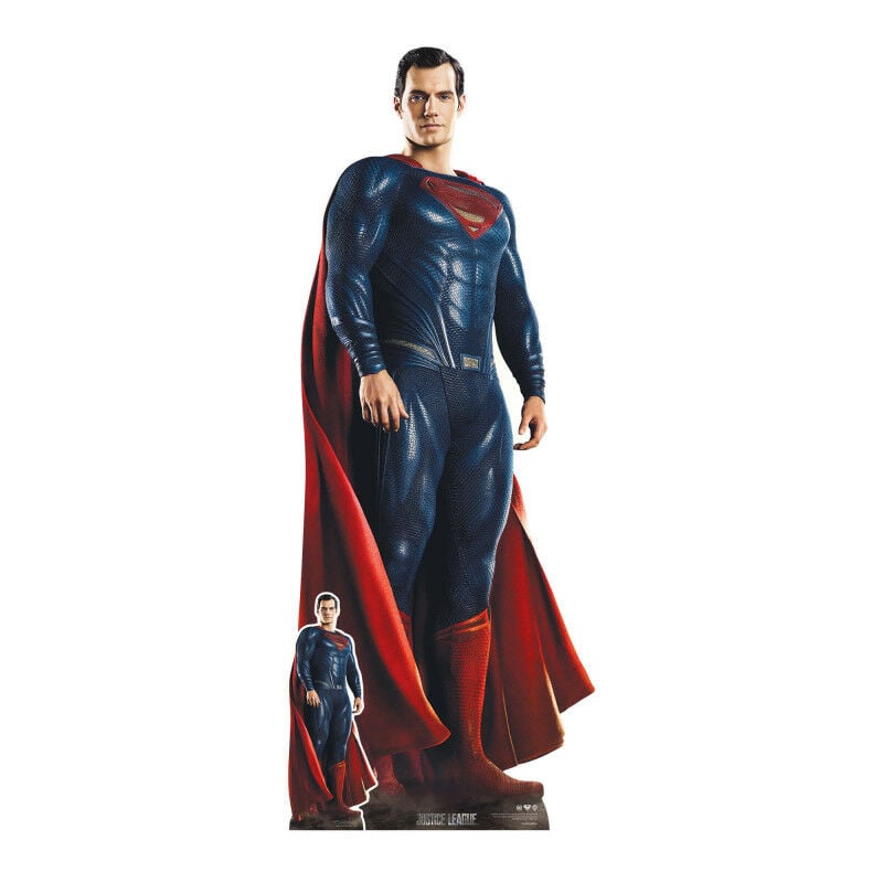 Star Cutouts - Figurine en carton Superman - Henry Cavill - Acteur Britannique - Haut 195 cm