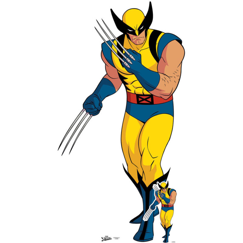 Star Cutouts - Figurine en carton – Wolverine - X-Men - Haut 166 cm