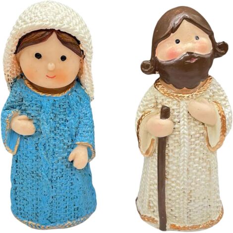 Figurine Jésus-Christ Décoration de Bureau Jésus et Figurine