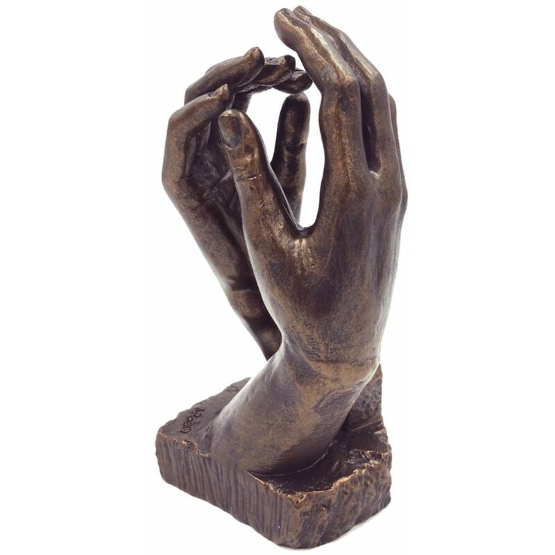 Figurine reproduction de la cathédrale de rodin 27 cm