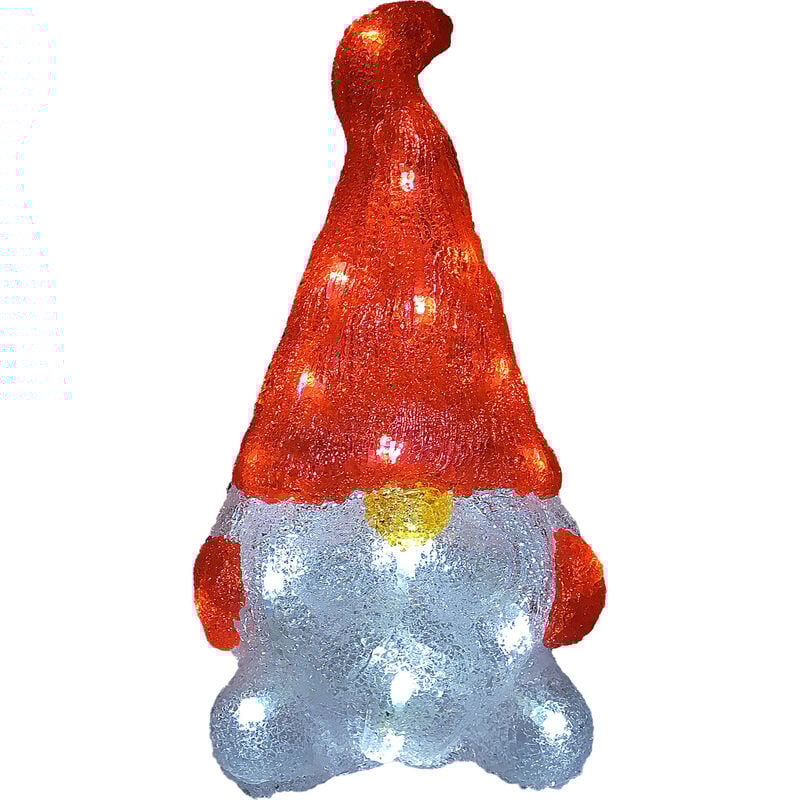 Figurine lumineuse led en acrylique - décoration de Noël - Modèle au choix Lutin