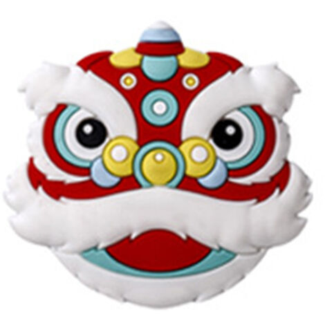 [Figurine Magnetique] Élégant Lion Danseur en Alliage pour Frigo, 1 Pièce (7cm)