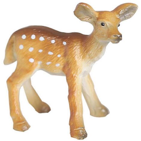 Figurines de faons mignons, mini-statues en résine, ornements de cerfs miniatures pour jardin féerique