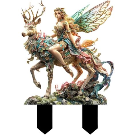Figurines de Fées Miniatures, Jardin Miniatures Fées Mini Figurine De Jardin Fées Ornements Jardin Extérieur Décor Statue de Fée Statue Accessoires pour Pot de Fleurs Décoration