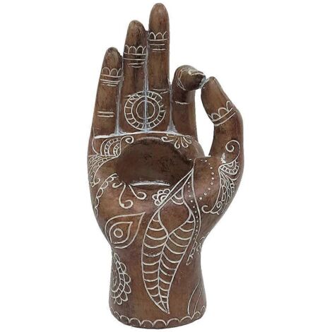 Figurines de yoga, bougeoir, mudra, décoration de table pour bougie chauffe-plat, statues en résine
