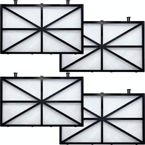 Fiitzn 9991433-R4 Lot de 4 cartouches filtrantes à ressort compatibles avec Dolphin M500, M200, M400, Wave 90, ve 65, Oasis Z5, Sigma, C3, C4, Nautilus CC Plus Robotic Pool Cleaners
