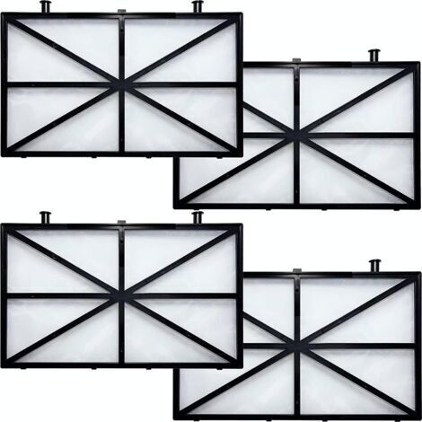 Fiitzn 9991433-R4 Packung mit 4 federbelasteten Filterkartuschen, kompatibel mit Dolphin M500, M200, M400, Wave 90, VE 65, Oasis Z5, Sigma, C3, C4, Nautilus CC Plus Poolrobotern