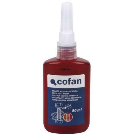 Fija o fijador de tornillos resistencia media color azul 50 ml