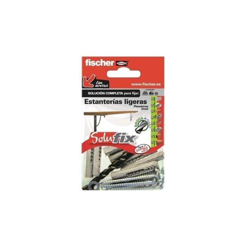 

Taco Estanteria Torn.+Broca Nylon Solufix - Fischer