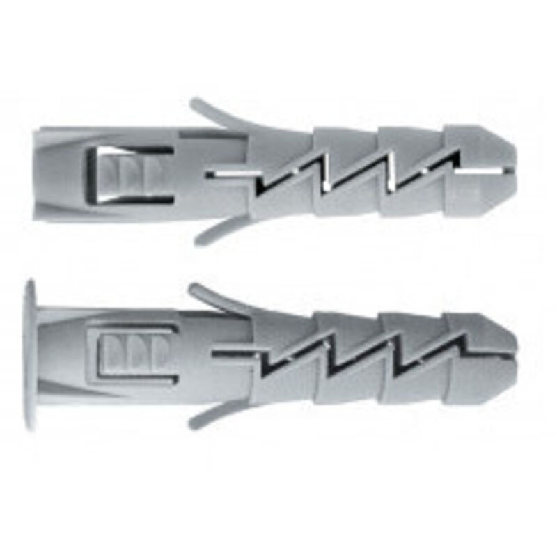 Fijación: Taquetes de Nylon Estándar Ref. R-fix-nf-12 designación Caja de 50 Taquetes ø 12 X 60 mm para Tornillo ø 6 / 8 mm