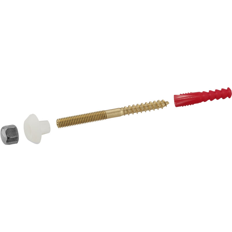 

fijaciones inodoro con pasadores 6x80 mm tacos 8x40 mm x2