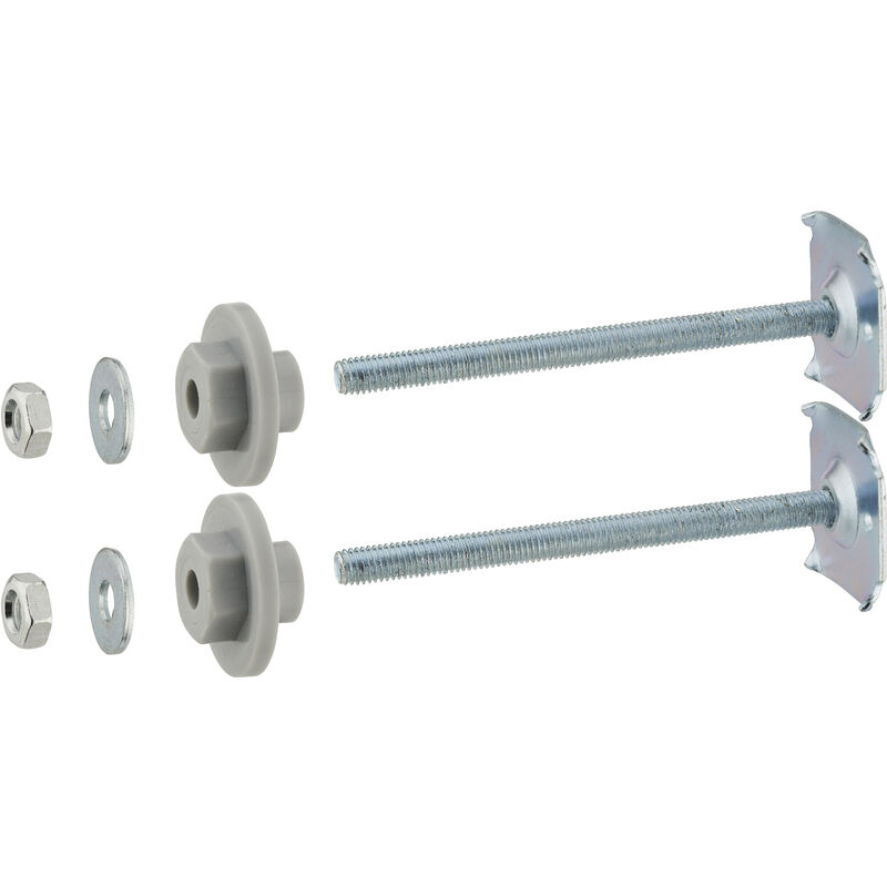 

fijaciones lavabo pared hueca con placa de anclaje para sellar Varilla roscada 8x110 mm x2