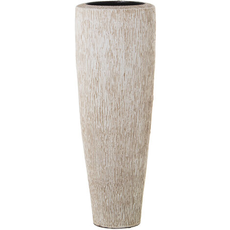 Fijalo – Vase céramique 60 cm – Dimensions 22x60 cm – Design élégant pour décoration intérieure – Idéal pour fleurs et plantes