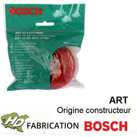 fil 1,6 mm Bosch F016800176 pour ART23/26/30combitrim ART23/26 easytrim