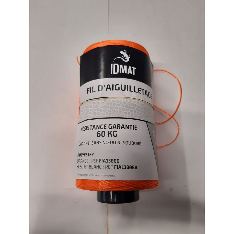 Idmat - fil a aiguiller N°3 1.2KG orange - id mat - FIA1300O